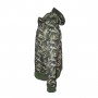 Felpa in misto Cotone con zip lunga colore Digital Hunting - BLUCITY