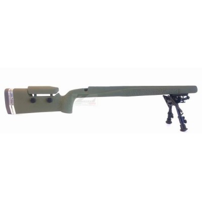 Stock for Sabatti mod. Tactical 01 Adjustable Matt Green Color - ZETACALCI