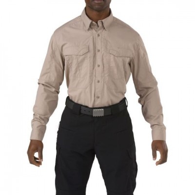 5.11 STRYKE® LONG SLEEVE SHIRT Khaki (055) - 5.11 TACTICAL SERIES