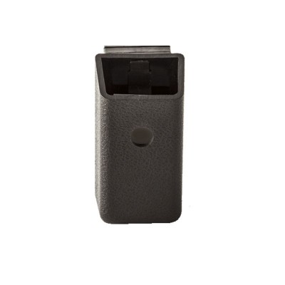 CIVILIAN SINGLE BLACK MAGAZINE POUCH WITH ROTARY CLIP (GI03-MGRSB) - GHOST INTERNATIONAL