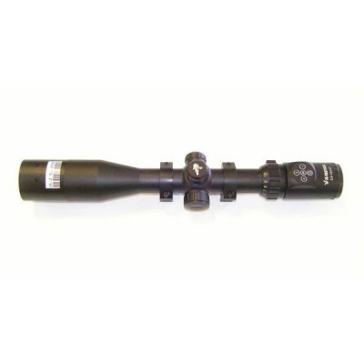 OPTICS 2,5-10x42, ILLUMINATED RETICLE with DIGITAL ADJUSTMENT, PARALLAX CORRECTOR with RINGS for WEAVER BASES - JS TACTICAL