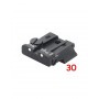 LPA rear sight for S&W Cal.10, 45 3rd gen. (To repl.Novak FXD))