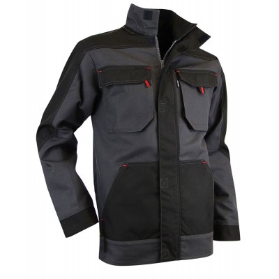 Ceramique Grey-Black Work Jacket - LMA