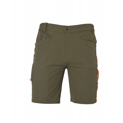 Elf Green Technical Stretch Bermuda Shorts - ZOTTA FOREST