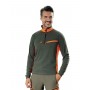 Green/Orange Zotta Dolomite Fleece Turtleneck - ZOTTA FOREST