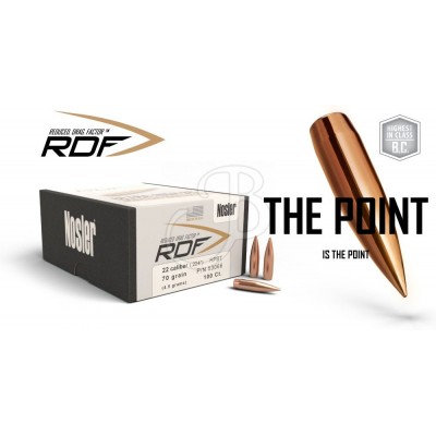 Rdf Balls 308" 175 Gr Hpbt 53171 - Pack of 500 Pieces - NOSLER