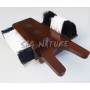 Wooden boot remover with side brushes for cleaning - LA NUOVA REGINA