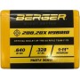 Balles Calibre 30 Gr 200,20x Gr - BERGER